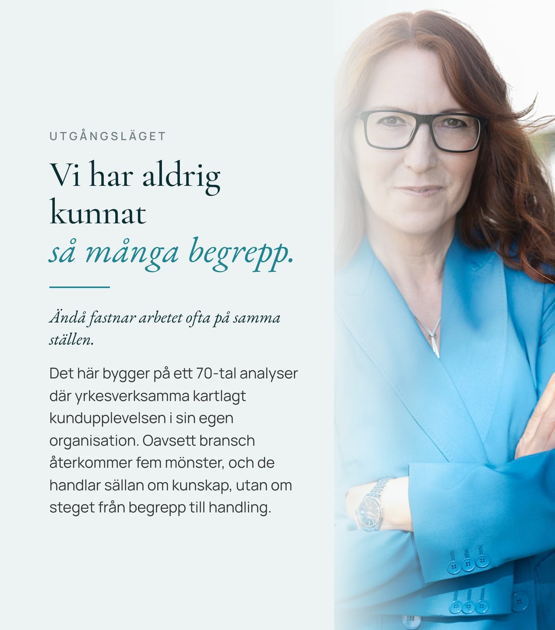 Utgångsläget: vi har aldrig kunnat så många begrepp, ändå fastnar arbetet på samma ställen.